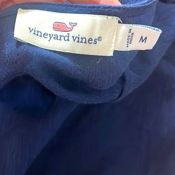 Vineyard Vines,YachtWear Tasseled Pull-Over Dress/Cover-Up,Vacation Ready,Size M - Picture 3 of 10